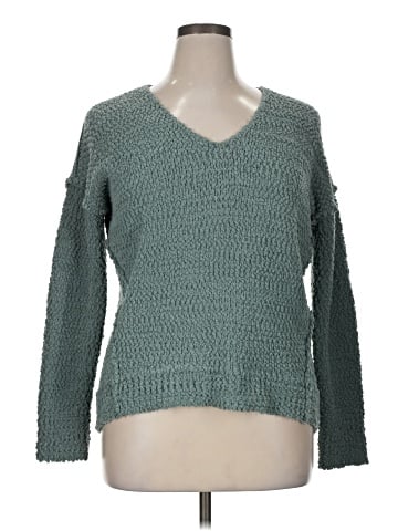 Pink Rose Pullover Sweater (view 1)