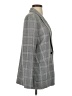 Treasure & Bond 100% Polyester Plaid Gray Blazer Size S - photo 4