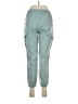 Love Tree Teal Linen Pants Size M - photo 2