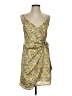 Heartloom Print Yellow Cocktail Dress Size XS - photo 1