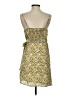 Heartloom Print Yellow Cocktail Dress Size XS - photo 2