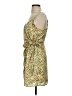 Heartloom Print Yellow Cocktail Dress Size XS - photo 5