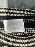 Zara Stripes Black Sweater Vest Size 11 - 12 - photo 4