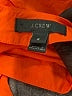 J.Crew 100% Cotton Color Block Orange Romper Size 2 - photo 4
