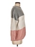 Shein Color Block Pink Pullover Sweater Size S - photo 4