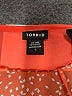 Torrid 100% Polyester Orange Sleeveless Blouse Size 1X Plus (1) - photo 7