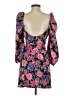 Zara 100% Polyester Floral Pink Cocktail Dress Size S - photo 2