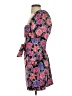 Zara 100% Polyester Floral Pink Cocktail Dress Size S - photo 5