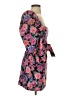 Zara 100% Polyester Floral Pink Cocktail Dress Size S - photo 4