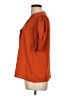 Shein Orange 3/4 Sleeve Blouse Size L - photo 5