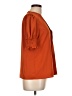 Shein Orange 3/4 Sleeve Blouse Size L - photo 4