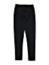 Leveret Solid Black Casual Pants Size 12 - photo 2