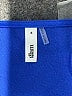Glam 100% Polyester Solid Blue Cocktail Dress Size S - photo 7