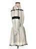 Line & Dot 100% Polyester Ivory Casual Dress Size S - photo 4