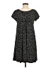 Cato Polka Dots Black Casual Dress Size M - photo 2