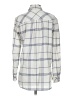 Athleta Plaid Ivory Long Sleeve Button-Down Shirt Size S - photo 2