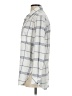 Athleta Plaid Ivory Long Sleeve Button-Down Shirt Size S - photo 5
