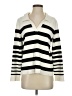 Bobeau Stripes Ivory Pullover Sweater Size S - photo 1