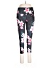 Velocity Floral Black Yoga Pants Size L - photo 1