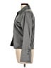 Copper Key Metallic Gray Long Sleeve Blouse Size L - photo 5