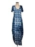 Venus Tie-dye Blue Casual Dress Size XS - photo 1
