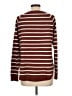 Pink Clover 100% Polyester Stripes Brown Pullover Sweater Size L - photo 2