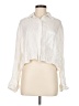 Zara Ivory Long Sleeve Blouse Size M - photo 1