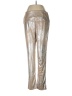 Athena Marie 100% Polyester Metallic Silver Casual Pants Size M - photo 1