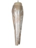 Athena Marie 100% Polyester Metallic Silver Casual Pants Size M - photo 4