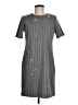 Calvin Klein Tweed Gray Casual Dress Size 6 - photo 1