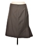 Ann Taylor Solid Gray Wool Skirt Size 8 - photo 2