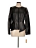 Per Se By Carlisle 100% Leather Black Leather Jacket Size 10 - photo 1