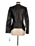 Per Se By Carlisle 100% Leather Black Leather Jacket Size 10 - photo 2
