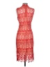 premier amour 100% Polyester Red Cocktail Dress Size 4 - photo 2