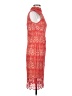 premier amour 100% Polyester Red Cocktail Dress Size 4 - photo 4