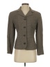 Joseph Abboud 100% Rayon Tweed Gray Blazer Size 4 - photo 1