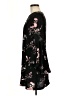 Leith 100% Polyester Floral Black Casual Dress Size M - photo 5