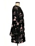 Leith 100% Polyester Floral Black Casual Dress Size M - photo 4