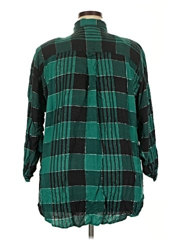 Blakely 3/4 Sleeve Button-Down Shirt (view 2)