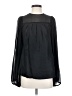 Gold Hawk Black Long Sleeve Blouse Size S - photo 1