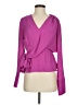 Atlein Collective 100% Polyester Purple Long Sleeve Blouse Size 2 - photo 1