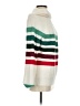 Lou & Grey Stripes White Pullover Sweater Size S - photo 4