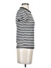 NSF Stripes Silver Short Sleeve Turtleneck Size P (petite) - photo 4