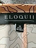 ELOQUII 100% Polyester Brown 3/4 Sleeve Blouse Size 18 - photo 4