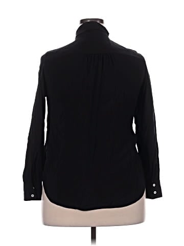 M&S Collection Long Sleeve Button-Down Shirt (view 2)