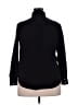 M&S Collection Black Long Sleeve Button-Down Shirt Size 18 - photo 2