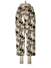 Onque 100% Cotton Animal Print Gold Casual Pants Size M - photo 1