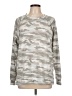 Caslon Camo Silver Sweatshirt Size L - photo 1