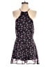 Love Sadie 100% Polyester Floral Black Romper Size M - photo 1