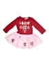 Counting Daisies Red Pink Dress Size 3T - photo 1
